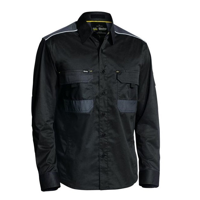 Bisley BS6133 Flex&Move™ Mechanical Stretch L/S Shirt