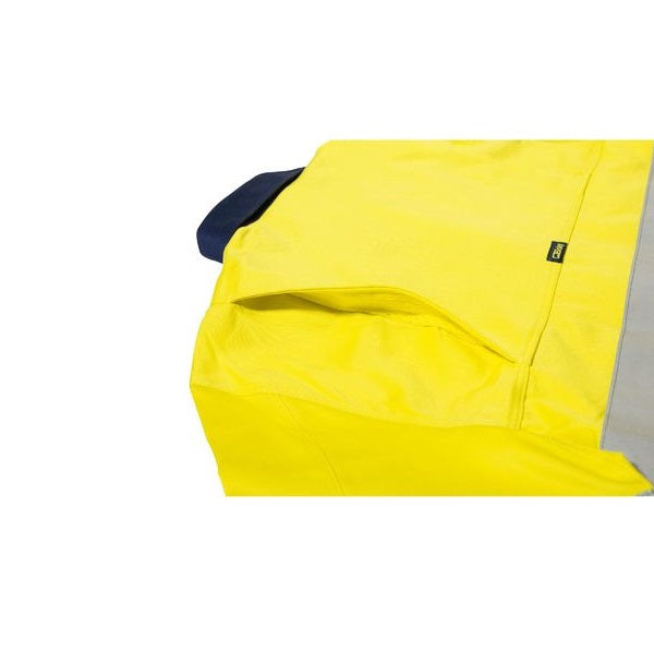 Bisley BS6448T 3M Taped Two Tone HiVis Mens Industrial Cool Vented Shirt