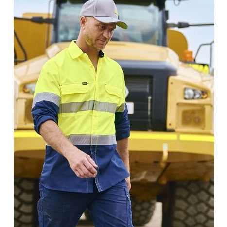 Bisley BS6491T X Airflow™ HiVs Taped Stretch Ripstop Shirt