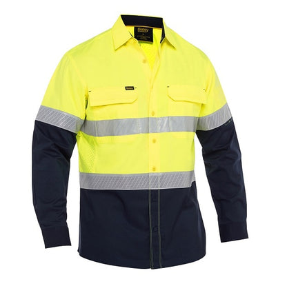 Bisley BS6491T X Airflow™ HiVs Taped Stretch Ripstop Shirt