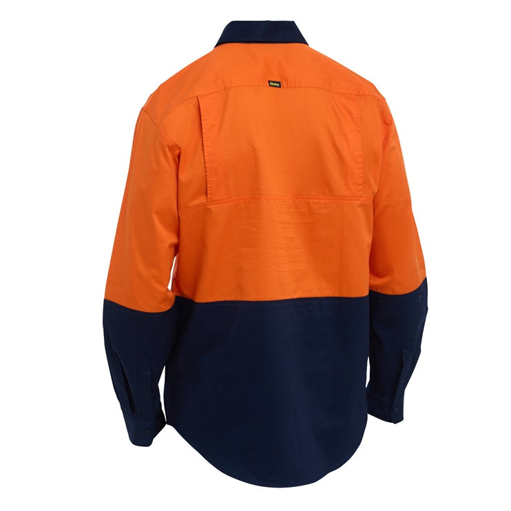 Bisley BS6695 Hi Vis Lightweight Drill Shirt