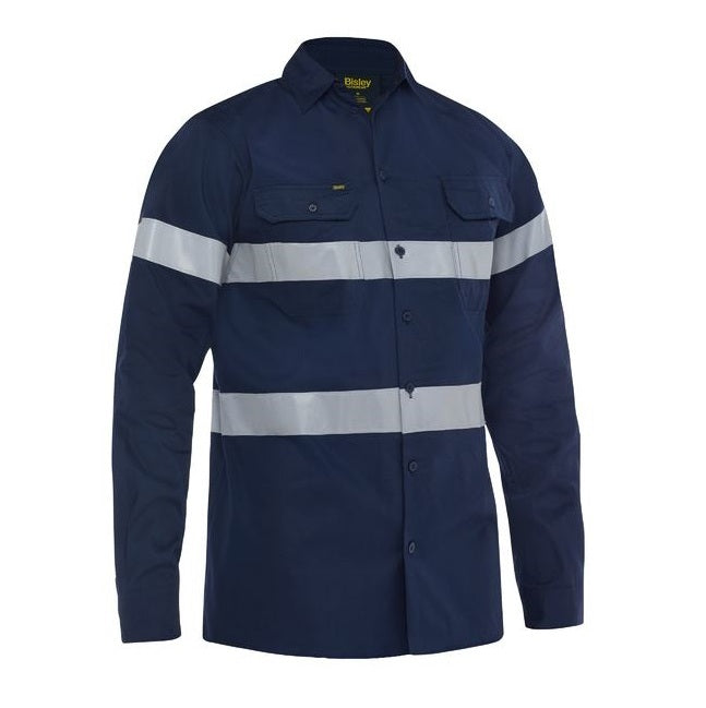 Bisley BS6883T Taped Cool Lightweight Drill Shirt