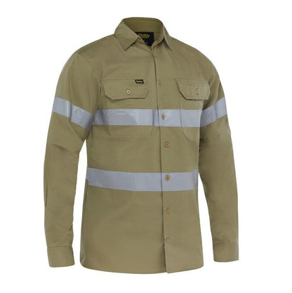 Bisley BS6883T Taped Cool Lightweight Drill Shirt