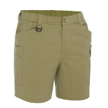 Bisley BSHC1018 Stretch Cotton Elastic Waist Cargo Shorts