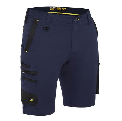 Bisley BSHC1332 Flex&Move™ 4-Way Stretch Zip Cargo Short