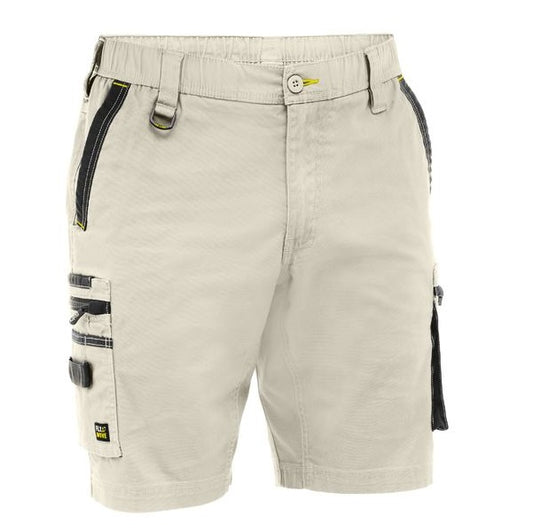 Bisley BSHC1338 FLX & Move™ Elastic Waist Cargo Short