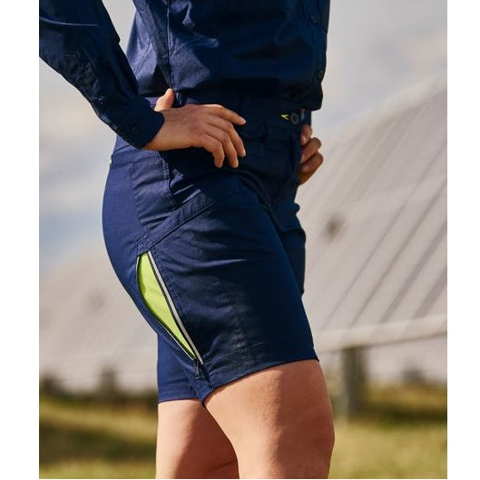 Bisley BSHL1150 Womens X Airflow Stretch Ripstop Vented Cargo Short