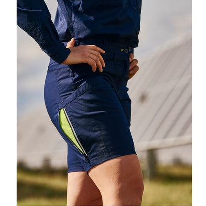 Bisley BSHL1150 Womens X Airflow Stretch Ripstop Vented Cargo Short