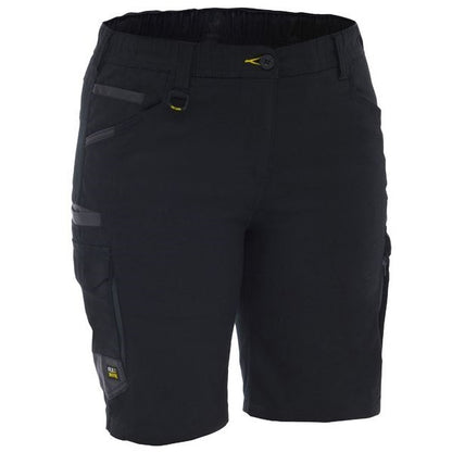 Bisley BSHL1338 Womens FLX & Move™ Elastic Waist Cargo Shorts