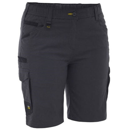 Bisley BSHL1338 Womens FLX & Move™ Elastic Waist Cargo Shorts