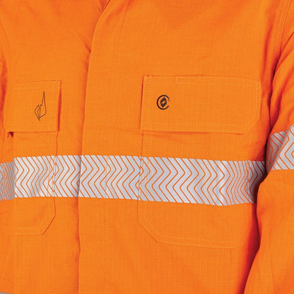 Bool BW1505T1 Lightweight PPE1 FR Shirt With Segmented FR Reflective Tape