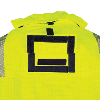 Bool BW2340T4 FR PPE3 Hi-Vis Parka With Zip-Off Sleeves And Segmented FR Tape