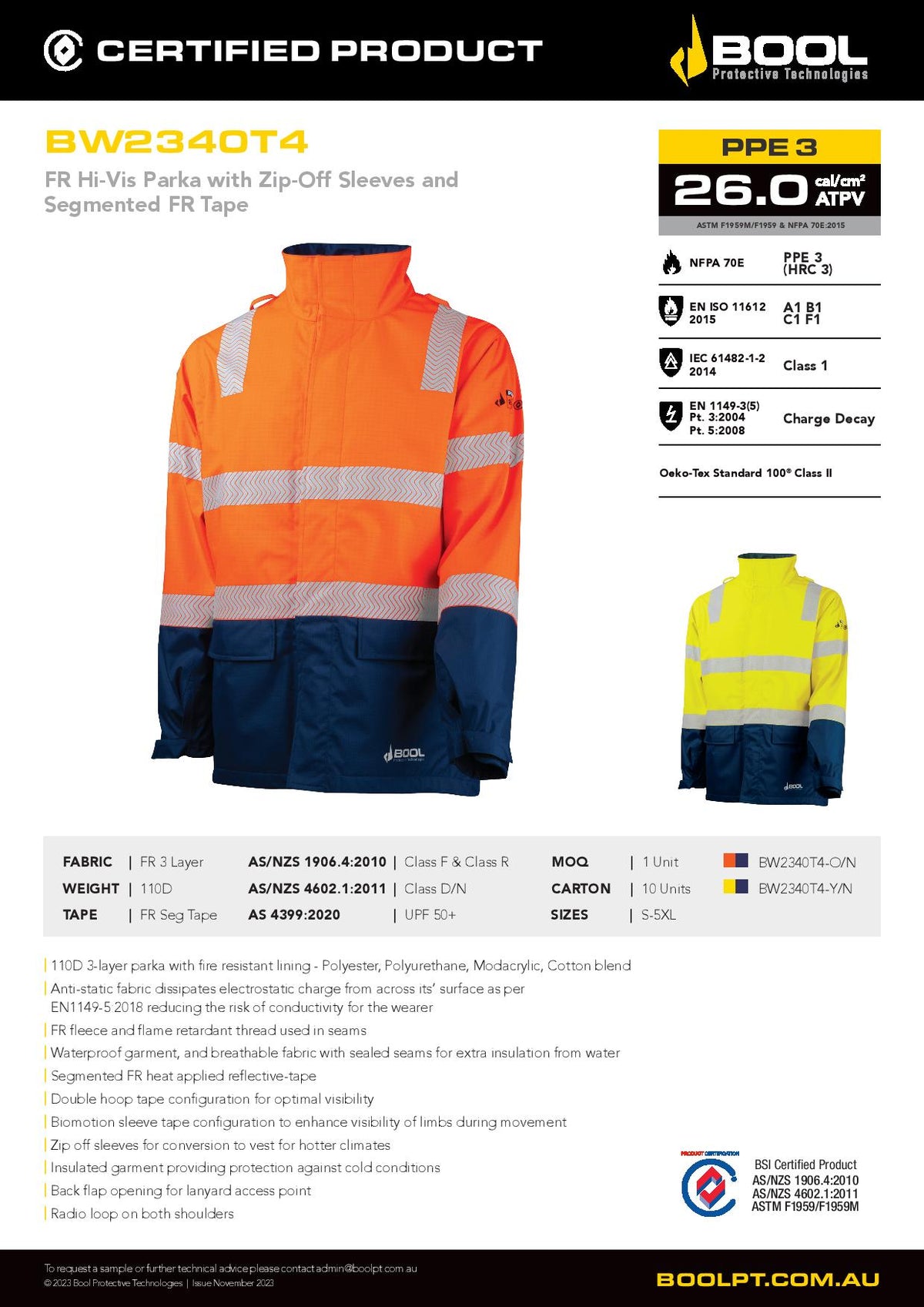 Specification