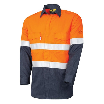 Bool BW2500T1 Lightweight PPE1 Two Tone FR Shirt with Loxy™ Reflective Tape