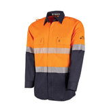 Orange/Navy
