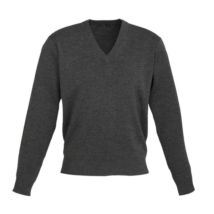 Mens Lightweight premium knit corporate easy care Biz Collection WP6008 Woolmix Mens Knit Pullover