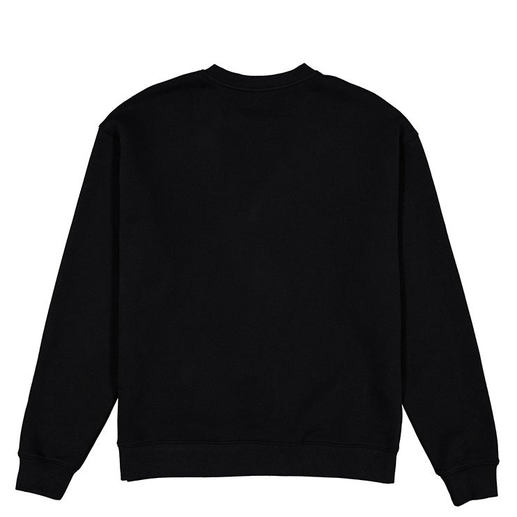 Black sweatshirt on a white background