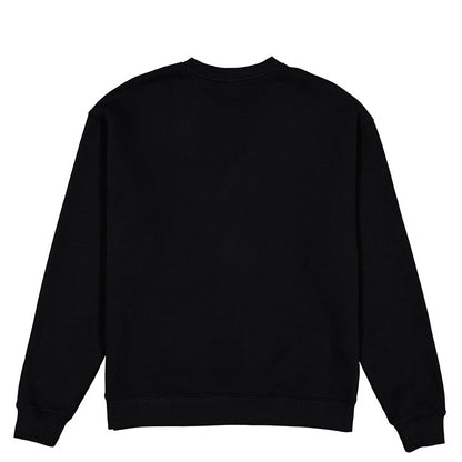 Black sweatshirt on a white background