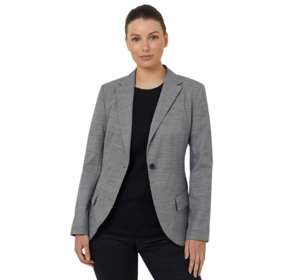 NNT CAT1E9 Linen Look Half-Lined Jacket