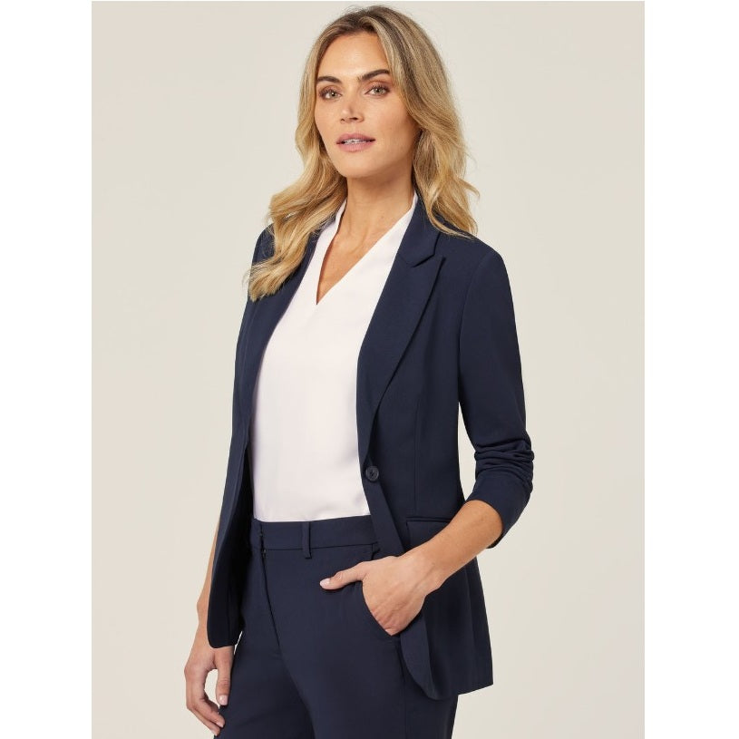NNT CAT1H8 Crepe Stretch Long Length Jacket