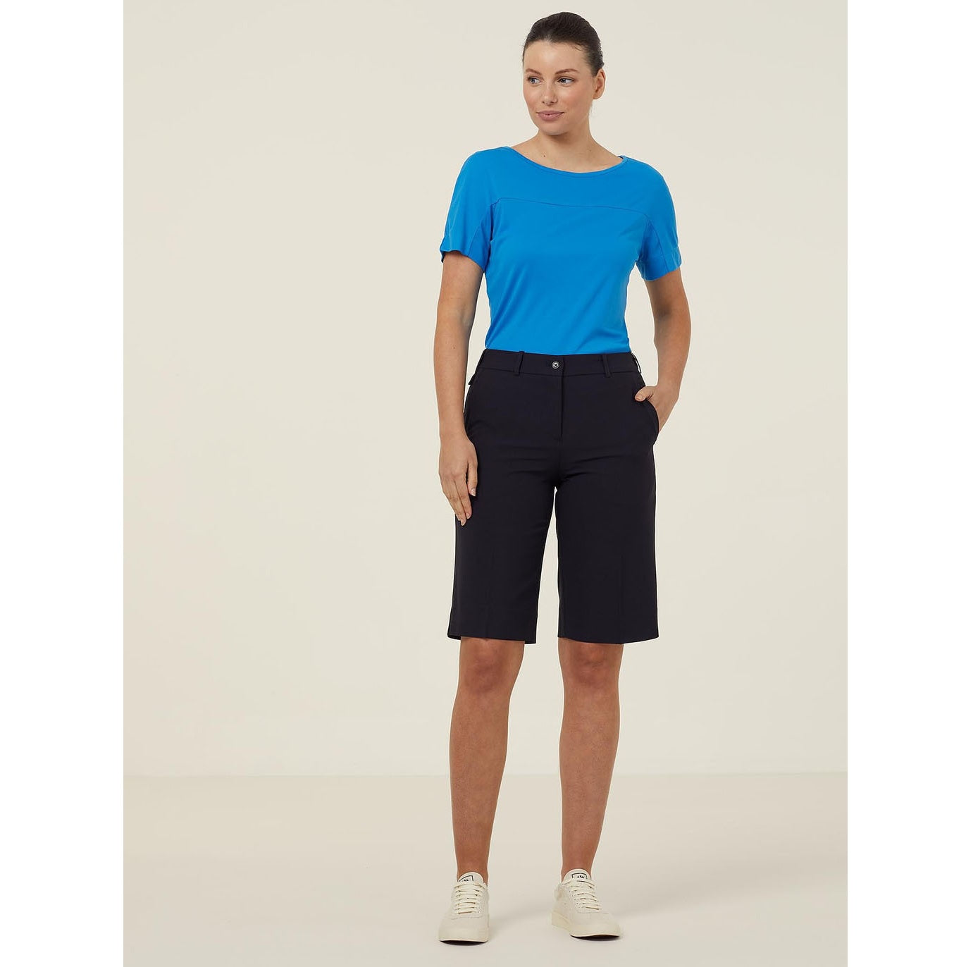 NNT CAT3NX Ladies Elastic Waist Shorts