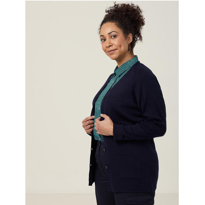 NNT CAT51C V-Neck Cardigan Dark