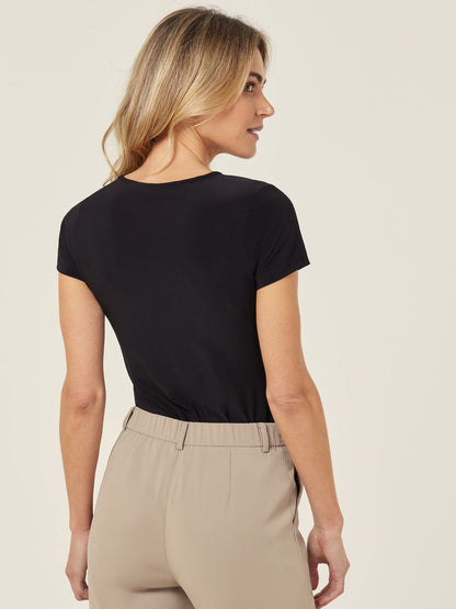 NNT CATU64 Ladies S/S Round Neck T Top Blouse