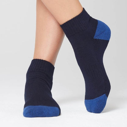 NNT CATKDN Bamboo Sports Sock Ankle Length Contrast Heel
