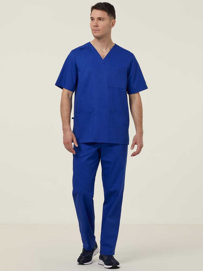 NNT CATQ4B Vital Antibacterial Swan Scrub Pant