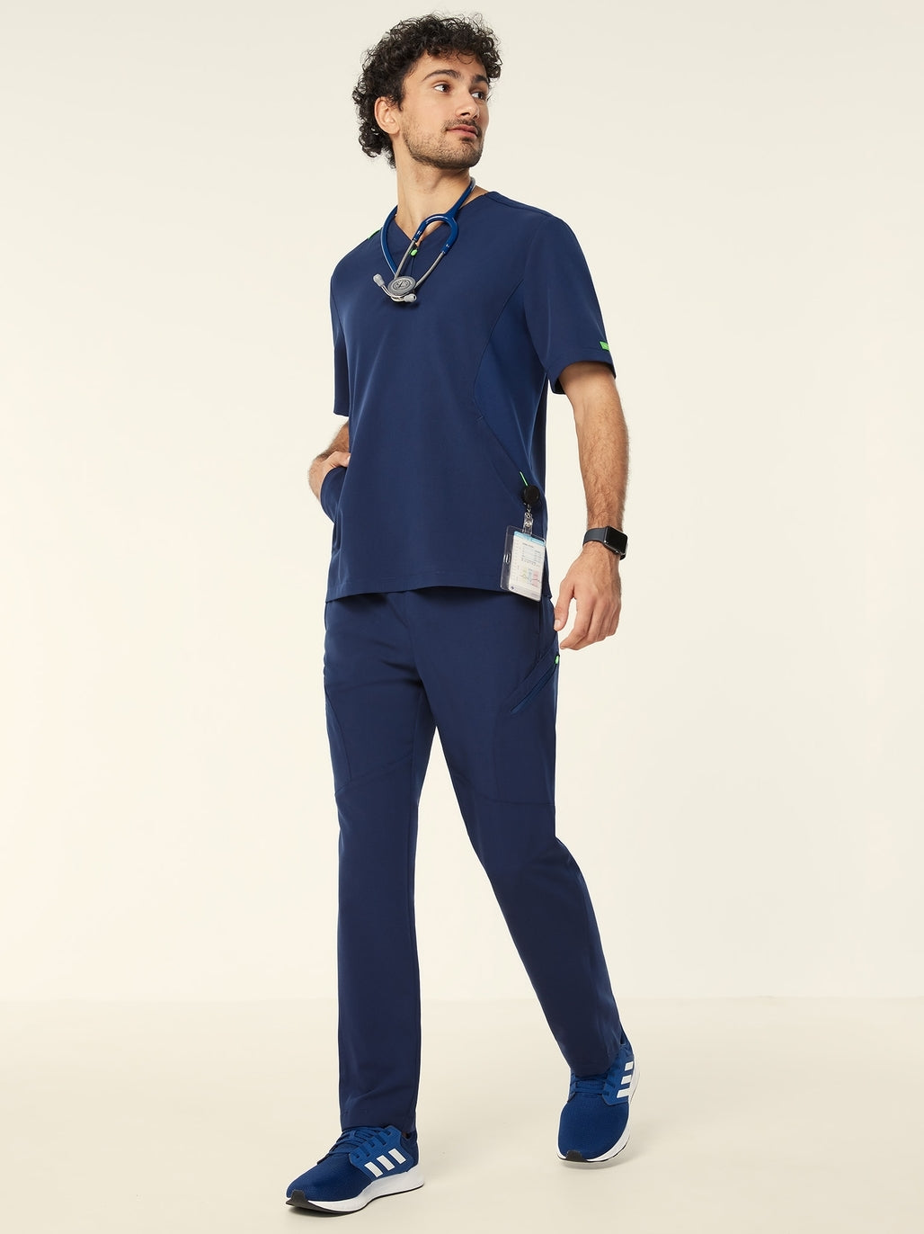 NNT CATRHL Invigorate Unisex Charles Scrub Top