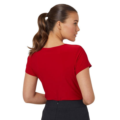 NNT CATU64 Ladies S/S Round Neck T Top Blouse