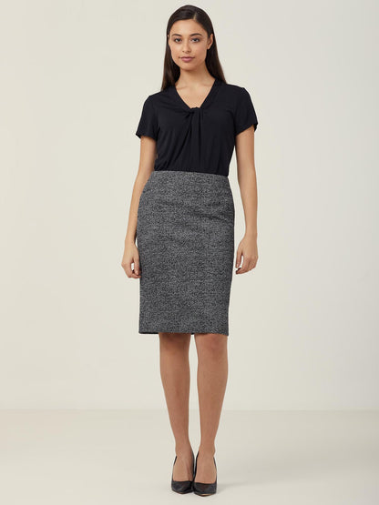 NNT CATUFS Matt Jersey Twist Neck S/S Top