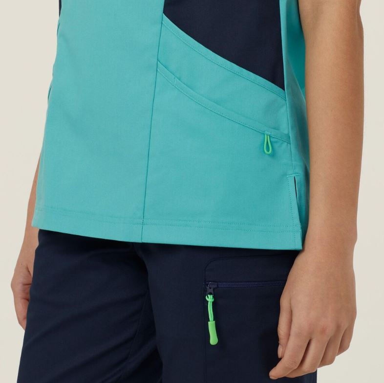 NNT CATULL Next-Gen Antibacterial Nightingale Scrub Top