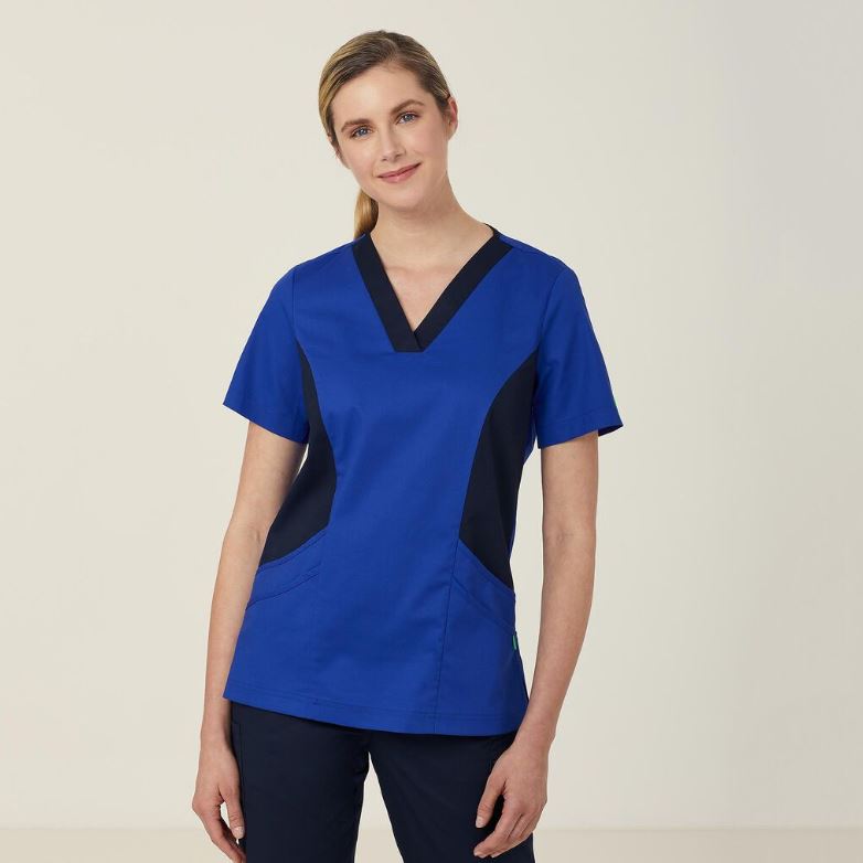 NNT CATULL Next-Gen Antibacterial Nightingale Scrub Top