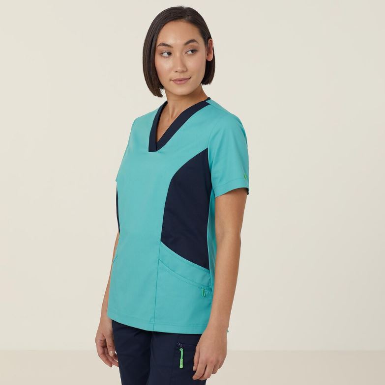 NNT CATULL Next-Gen Antibacterial Nightingale Scrub Top