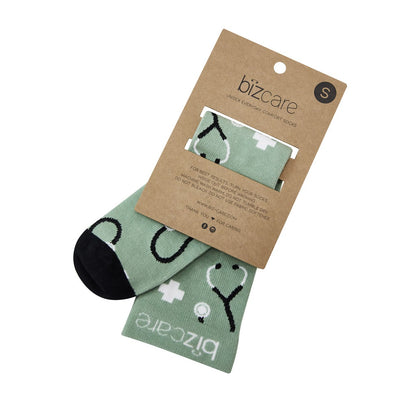 Biz Care CCS149U Unisex Happy Feet Comfort Socks