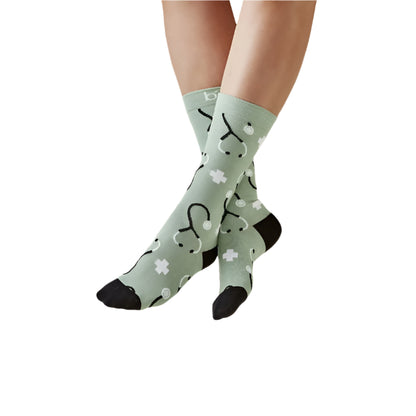 Biz Care CCS149U Unisex Happy Feet Comfort Socks