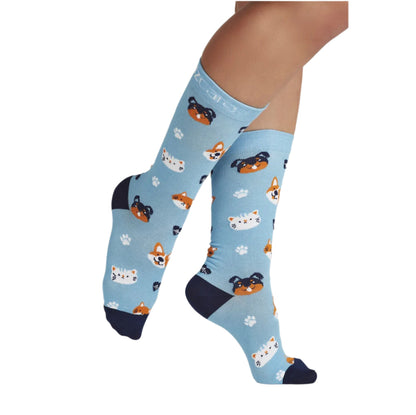 Biz Care CCS149U Unisex Happy Feet Comfort Socks