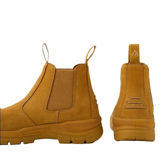 CF12349 Slip on Safety Boots - Wheat Work Boots