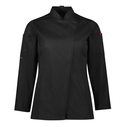 Biz Collection CH330ll Womens Alfresco Long Sleeve Chef Jacket