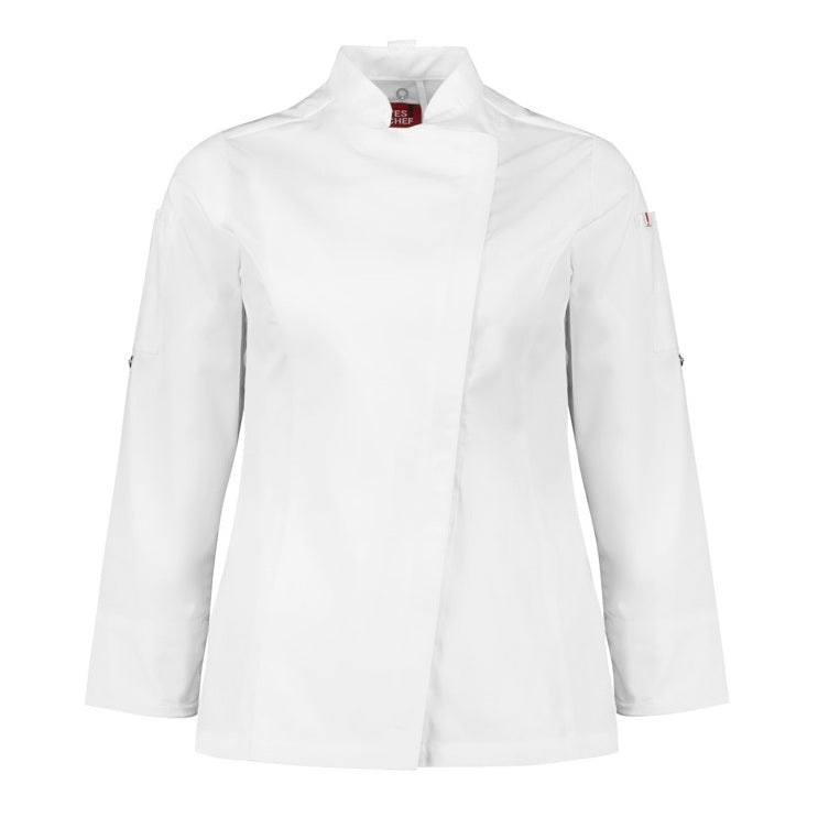 Biz Collection CH330ll Womens Alfresco Long Sleeve Chef Jacket