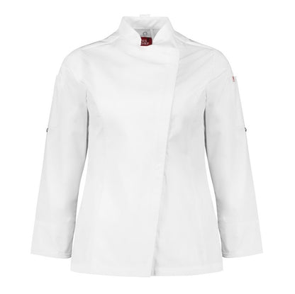 Biz Collection CH330ll Womens Alfresco Long Sleeve Chef Jacket