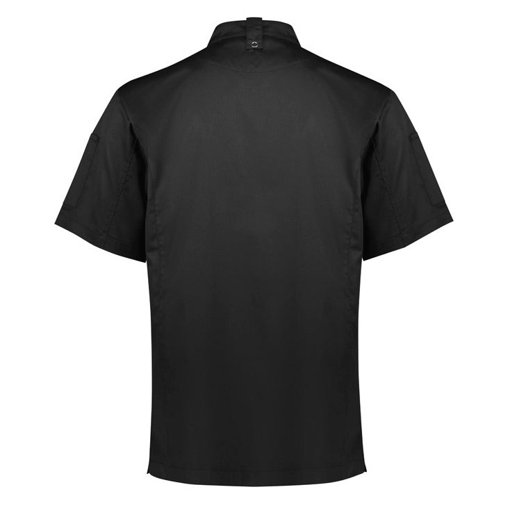 Biz Collection CH330MS Mens Alfresco Short Sleeve Chef Jacket
