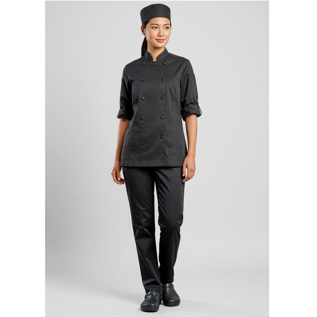 Biz Collection CH432L Womens Saffron Chef Flex Pant