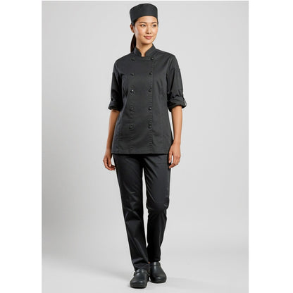 Biz Collection CH432L Womens Saffron Chef Flex Pant
