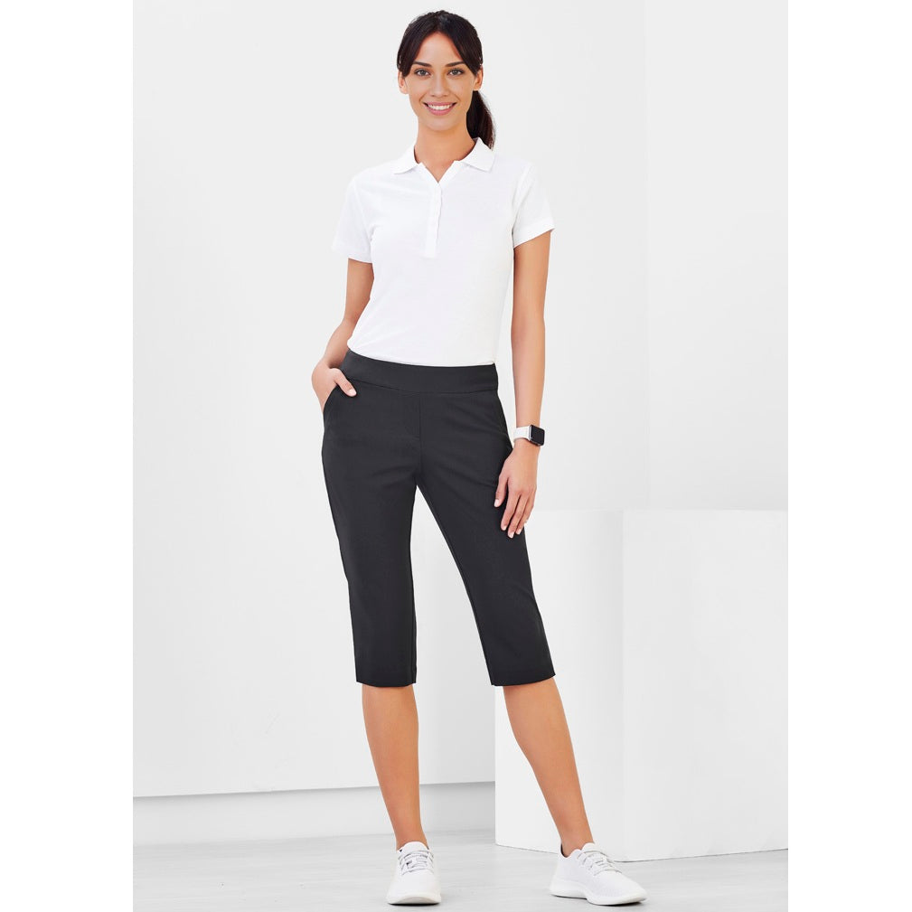 Biz Care CL040LL Womens Jane 3/4 Length Stretch Pant