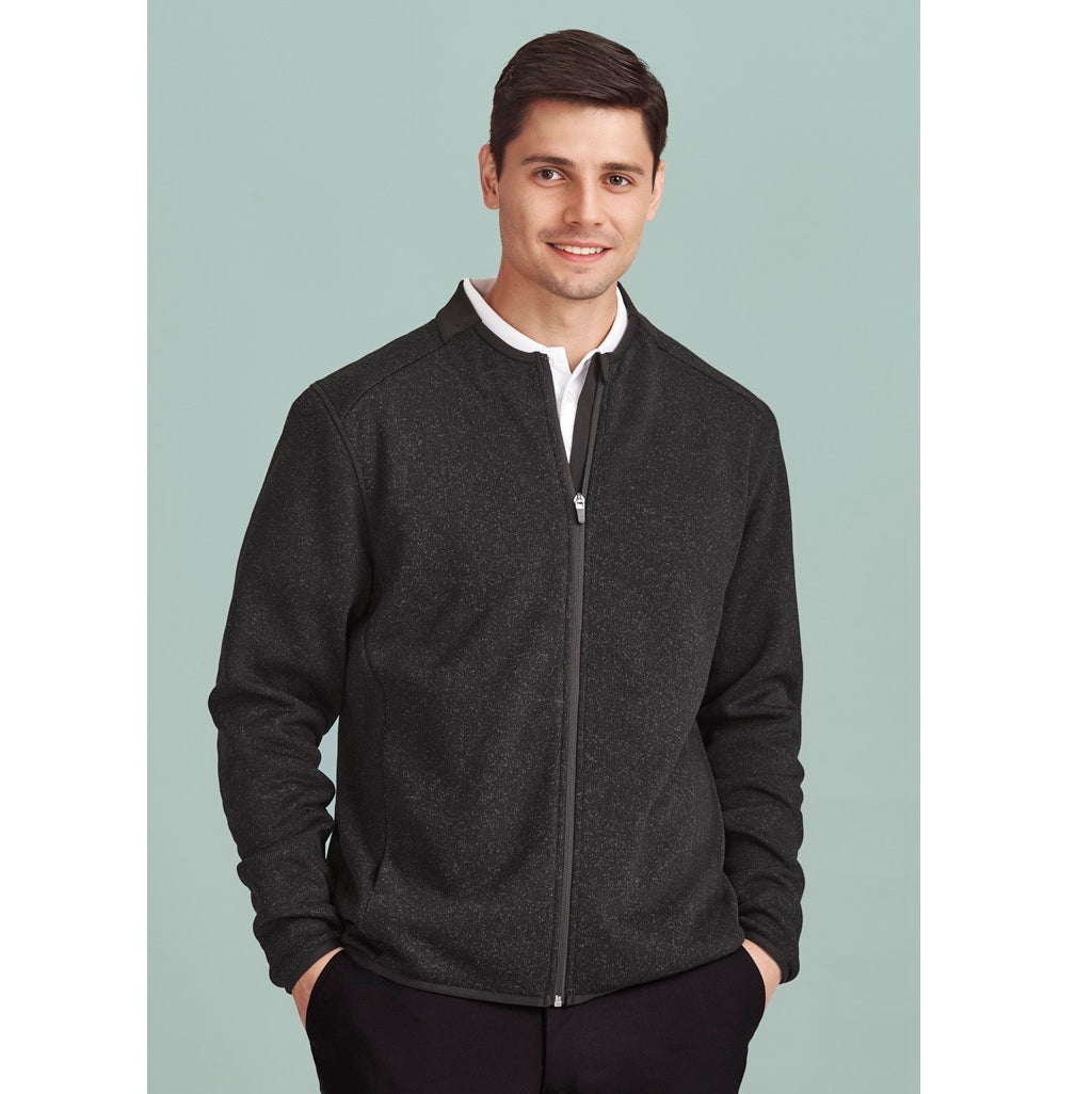 Biz Care CO342MJ NOVA Mens Knit Jacket