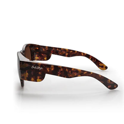 SafeStyle CRMTBRP100 Cruisers Matte Tort Frame Brown Polarised Lens