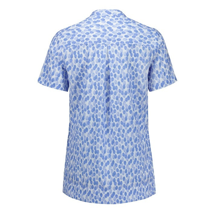 Biz Care CS450LS Womens Florence Stardust Print Tunic