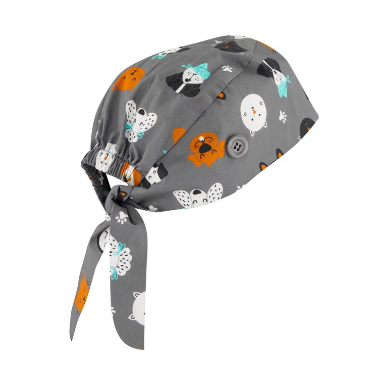 Biz Care CSC245U Unisex Printed Scrub Cap